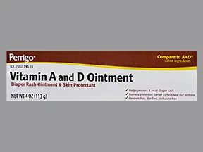 vitamins A and D-white petrolatum-lanolin topical ointment