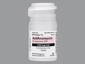 azithromycin 500 mg intravenous solution