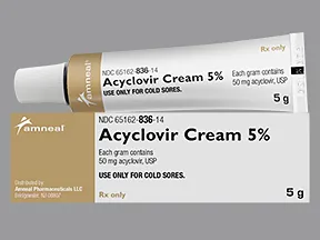 acyclovir 5 % topical cream