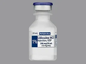 lidocaine HCl 10 mg/mL (1 %) injection solution