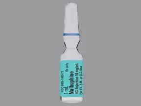 nalbuphine 10 mg/mL injection solution