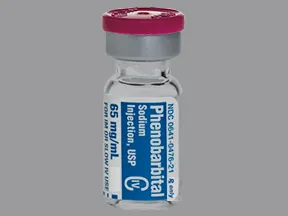 phenobarbital sodium 65 mg/mL injection solution