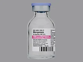 meropenem 500 mg intravenous solution