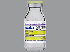 Precedex 200 mcg/50 mL (4 mcg/mL) in 0.9 % sodium chloride IV solution