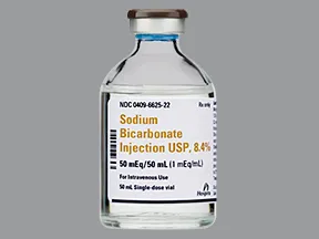 sodium bicarbonate 1 mEq/mL (8.4 %) intravenous solution
