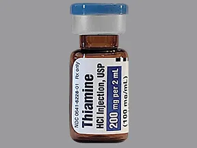 thiamine HCl (vitamin B1) 100 mg/mL injection solution