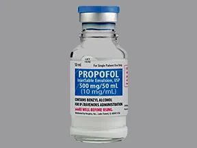 propofol 10 mg/mL intravenous emulsion