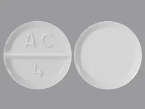 albuterol sulfate 4 mg tablet