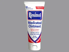 Resinol 2 %-55 % topical ointment