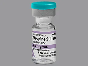 atropine 0.4 mg/mL intravenous solution