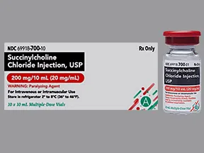 succinylcholine chloride 20 mg/mL injection solution