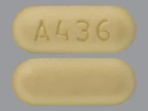 This medicine is a yellow, oblong, film-coated, tablet imprinted with 