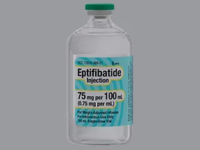 eptifibatide 0.75 mg/mL intravenous solution