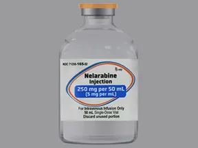 nelarabine 250 mg/50 mL intravenous solution