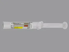 lidocaine (PF) 200 mg/10 mL (2 %) injection syringe