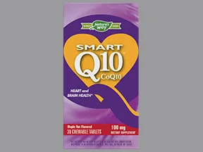 Smart Q10 100 mg-201 mg chewable tablet
