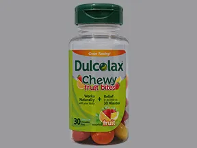 Dulcolax (magnesium hydroxide) 600 mg chewable tablet