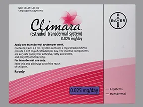 Climara 0.025 mg/24 hr transdermal patch