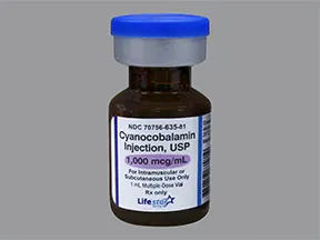 This medicine is a red, clear, vial 