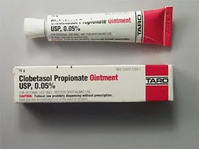 Side effects of clobetasol propionate ointment