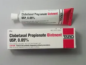 What are side effects of clobetasol propionate