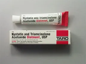 what is nystatin and triamcinolone acetonide ointment used to treat