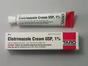 clotrimazole 1 % topical cream