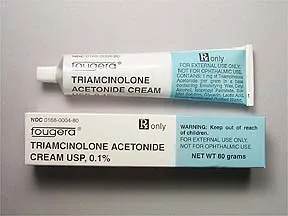 triamcinolone acetonide 0.1 % topical cream