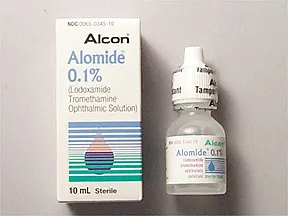 Alomide 0.1 % eye drops