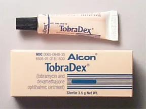 TobraDex 0.3 %-0.1 % eye ointment