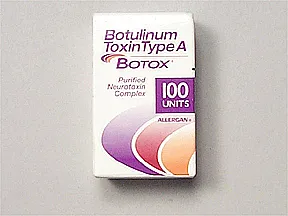 Botox 100 unit injection