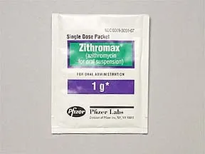 Zithromax 1 gram oral packet