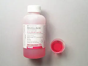 penicillin V potassium 250 mg/5 mL oral solution