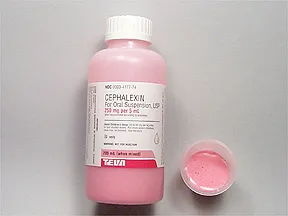 cephalexin 250 mg/5 mL oral suspension