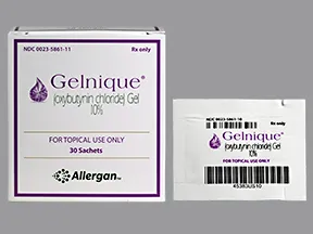 Gelnique 10 % (100 mg/gram) transdermal gel packet