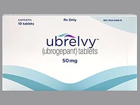 Ubrelvy 50 mg tablet