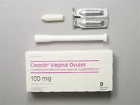 Cleocin 100 mg vaginal suppository