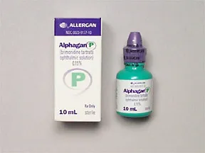 Alphagan P 0.15 % eye drops