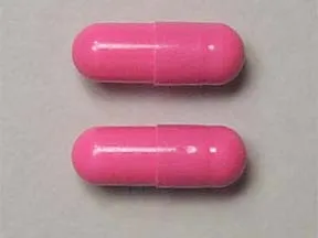 This medicine is a pink, oblong, capsule 