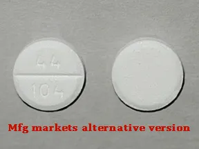 ABC00088: This medicine is a white, round, scored, tablet imprinted with &q...
