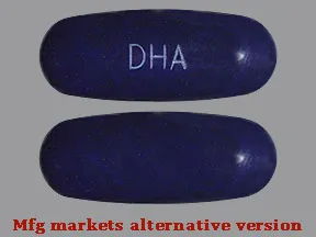 Prenate DHA (ferrous asparto glycinate) 18 mg iron-1 mg-300 mg capsule
