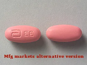 E.E.S. 400 mg tablet