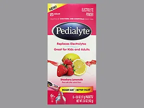 This medicine is a pinkish-red, strawberry lemonade, powder 