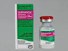 Survanta 25 mg/mL intratracheal suspension