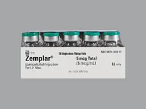 Zemplar 5 mcg/mL intravenous solution