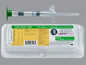 Lupron Depot 7.5 mg intramuscular syringe kit