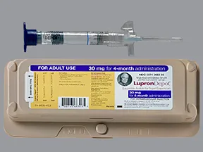 Lupron Depot 30 mg (4 month) intramuscular syringe kit
