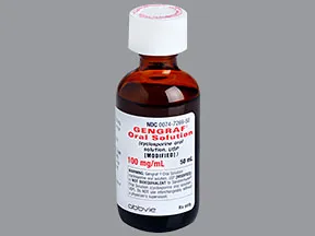 Gengraf 100 mg/mL oral solution