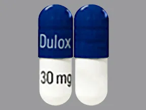 duloxetine 30 mg capsule,delayed release