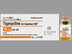 tigecycline 50 mg intravenous solution